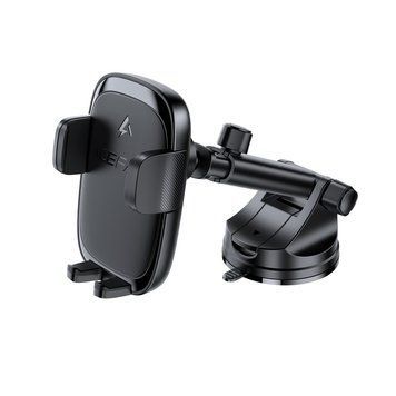 Автодержатель для телефона с БЗУ ACEFAST D49 press type wireless charging car holder for dashboard Black 375944044 фото