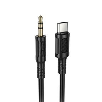 Аудиокабель BOROFONE BL25B Nice digital audio conversion cable Type-C Black 319978558 фото