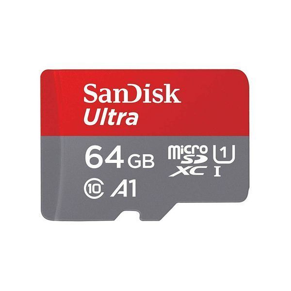 Карта памяти microSDXC (UHS-1) SanDisk Ultra 64Gb class 10 A1 (140Mb/s) (adapter SD) 694141085 фото