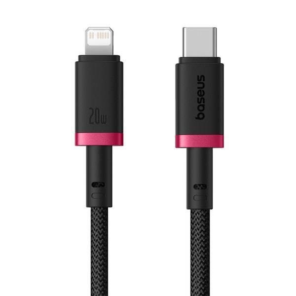 Кабель Baseus Dura Series Fast Charging Cable Type-C to iP 20W 2m Red+Black 161376058 фото