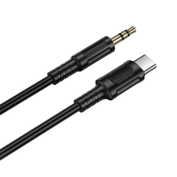 Аудиокабель BOROFONE BL25B Nice digital audio conversion cable Type-C Black 319978558 фото
