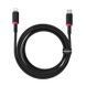 Кабель Baseus Dura Series Fast Charging Cable Type-C to iP 20W 2m Red+Black 161376058 фото 1