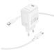 Сетевое зарядное устройство с кабелем BOROFONE BN26 Fuente single-port PD20W charger set (C to C) (EU) White 288421449 фото 6