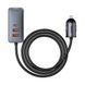 Автомобільний зарядний пристрій Baseus Share Together PPS multi-port Fast charging with extension cord 120W 2U+2C Gray 627521381 фото 6