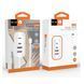 USB-хаб WUW-C246 3-in-1 USB-C to 2 USB-A, USB-C White 990416827 фото 2