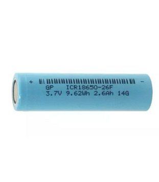 Акумулятор GP 18650 3.7V 2600mAh (1шт) 232025138 фото