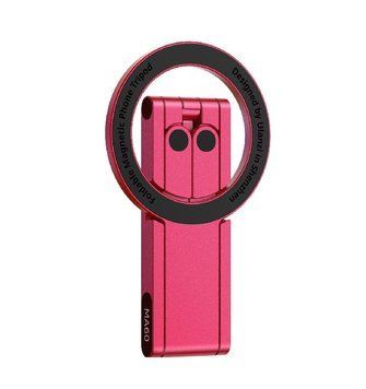 Тримач телефона Ulanzi MA60 Foldable Magnetic Phone Tripod (Red) 100970991 фото