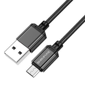 Кабель BOROFONE BX87 Sharp charging data cable for Micro Black 797167750 фото