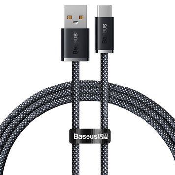 Кабель Baseus Dynamic Series Fast Charging Data Cable USB to Type-C 100W 2m Slate Gray 503713620 фото