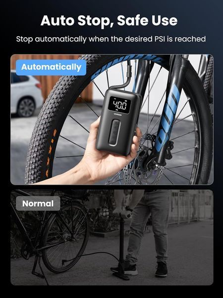 Автомобільний насос UGREEN CD259 Portable Tire Inflator 111979179 фото