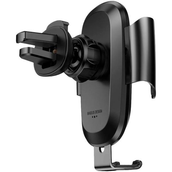 Автотримач для телефона Baseus Future Gravity Car Mount Black 715901529 фото