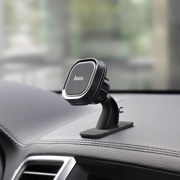Автотримач для телефона HOCO CA53 Intelligent dashboard in-car holder Black+Gray 991366844 фото