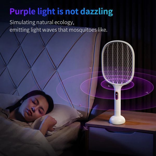 Електронна мухобійка Xiaomi Quality zero digital mosquito swatter technology version S2 724914169 фото