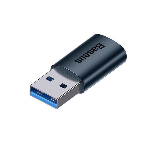 Адаптер Baseus Ingenuity Series Mini OTG Adaptor USB 3.1 to Type-C Blue 224863141 фото