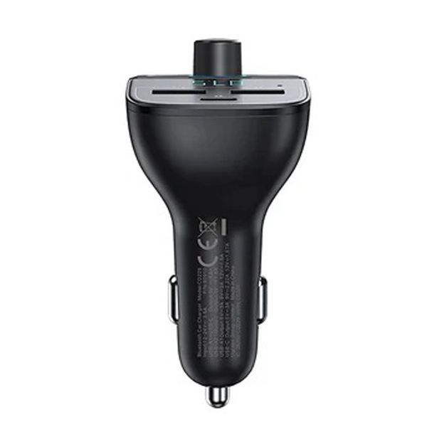 АЗП з FM-модулятором UGREEN CD229 FM&Bluetooth Transmitter&Car Charger + TF Slot Black 608903891 фото