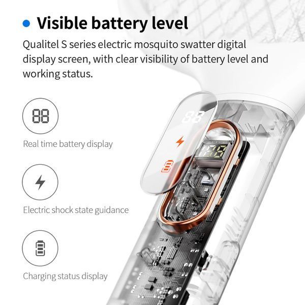 Електронна мухобійка Xiaomi Quality zero digital mosquito swatter technology version S2 724914169 фото