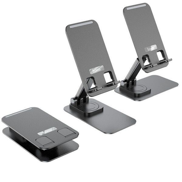 Держатель для телефона HOCO PH50 Ivey folding rotatable desktop holder Black 250433427 фото