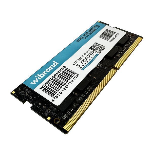 Оперативна пам'ять DDR4 Wibrand 8GB 2666MHz CL19 SODIMM 690128502 фото