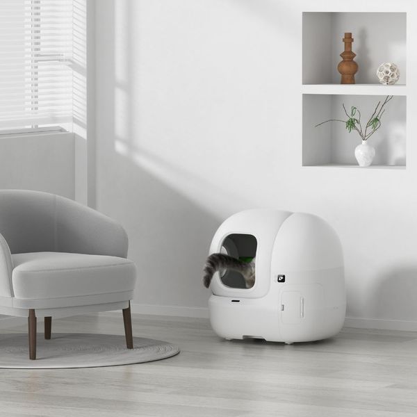Смарт автоматичний лоток PETKIT Purobot Max Pro 2 with Camera Self-Cleaning Cat Litter 953695541 фото