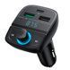 АЗП з FM-модулятором UGREEN CD229 FM&Bluetooth Transmitter&Car Charger + TF Slot Black 608903891 фото 3