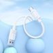 Кабель HOCO X122 Benefit silicone charging data cable Type-C White 785899791 фото 5