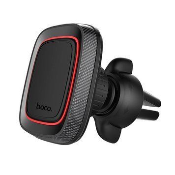 Автотримач для телефона HOCO CA23 Lotto series magnetic air outlet holder Black 617122612 фото