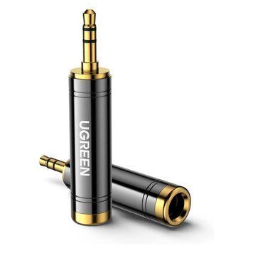 Аудио переходник UGREEN AV168 3.5mm Male to 6.35mm Female Adapter 1pcs(UGR-60711) 856220416 фото