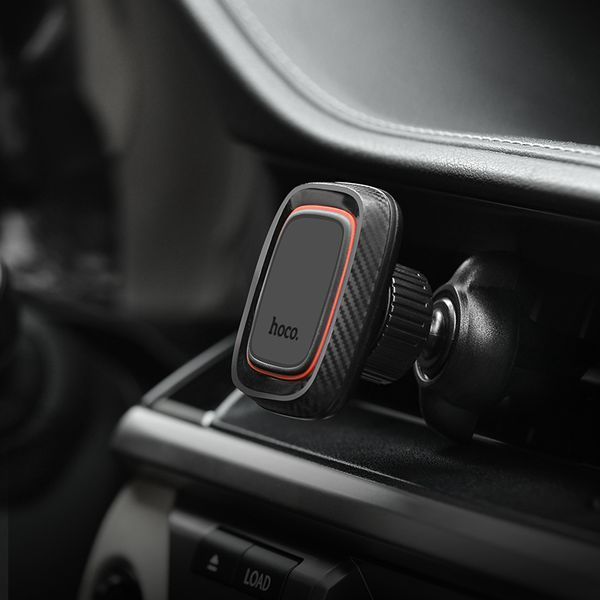 Автодержатель для телефона HOCO CA23 Lotto series magnetic air outlet holder Black 617122612 фото