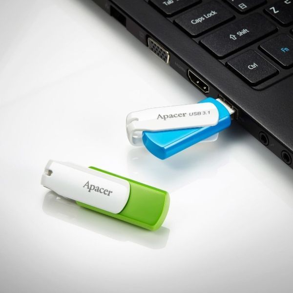 Флеш-накопитель Apacer USB 2.0 AH335 32Gb Green 592112873 фото