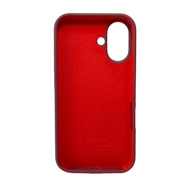 Чохол для смартфона Silicone Full Case AA Open Cam for Apple iPhone 16 47,Plum 212530628 фото