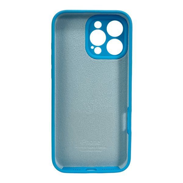 Чохол для смартфона Silicone Full Case AA Camera Protect for Apple iPhone 16 Pro 44,Light Blue 103917548 фото