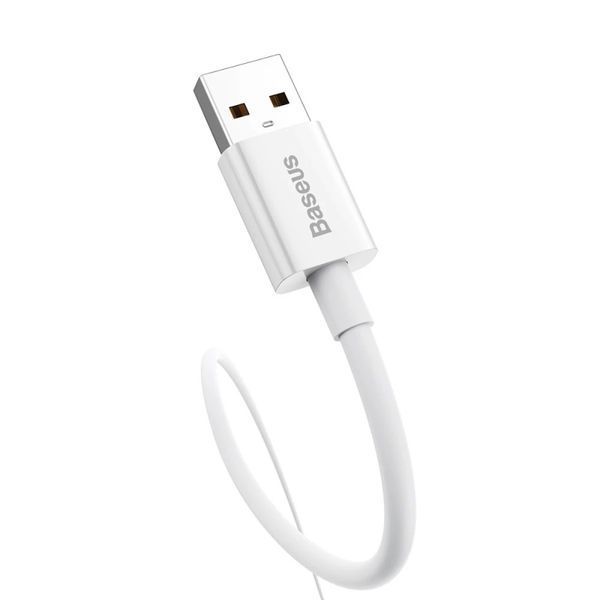 Кабель Baseus Superior Series Fast Charging Data Cable USB to Type-C 100W 1m Moon White 106488744 фото