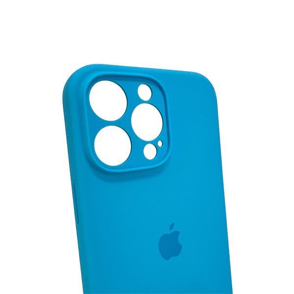Чохол для смартфона Silicone Full Case AA Camera Protect for Apple iPhone 16 Pro 44,Light Blue 103917548 фото
