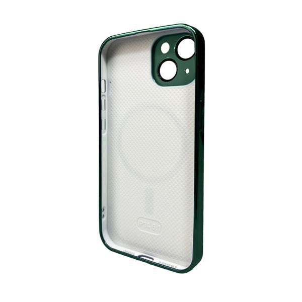 Чохол для смартфона AG Glass Sapphire Frame MagSafe Logo for Apple iPhone 14 Cangling Green 104732188 фото