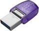 Флеш-накопитель Kingston USB 3.2 DT microDuo 3C 64GB (Type-A/Type-C) (200Mb/s) 978192609 фото 3