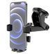 Автодержатель для телефона HOCO CA83 David one-button center console car holder Black 893523477 фото 4