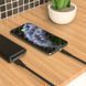 Кабель HOCO X53 USB to iP 2.4A, 1m, silicone, aluminum connectors, Black 905362902 фото 4