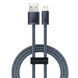 Кабель Baseus Dynamic Series Fast Charging Data Cable USB to iP 2.4A 1m Slate Gray 714592675 фото 1