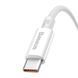 Кабель Baseus Superior Series Fast Charging Data Cable USB to Type-C 100W 1m Moon White 106488744 фото 5