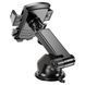 Автодержатель для телефона HOCO CA83 David one-button center console car holder Black 893523477 фото 3