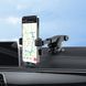 Автодержатель для телефона HOCO CA83 David one-button center console car holder Black 893523477 фото 6