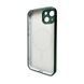 Чохол для смартфона AG Glass Sapphire Frame MagSafe Logo for Apple iPhone 14 Cangling Green 104732188 фото 2