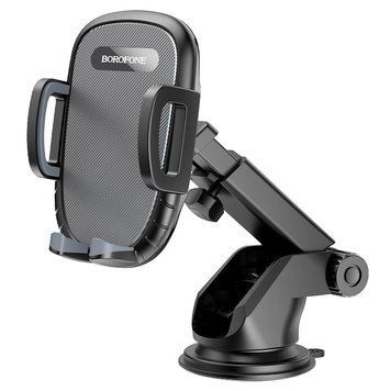 Автодержатель для телефона BOROFONE BH53 Windy center console car holder Black Grey 275507107 фото