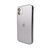 Чехол для смартфона AG Glass Matt Frame Color Logo for Apple iPhone 12 Titanium Grey 381712593 фото