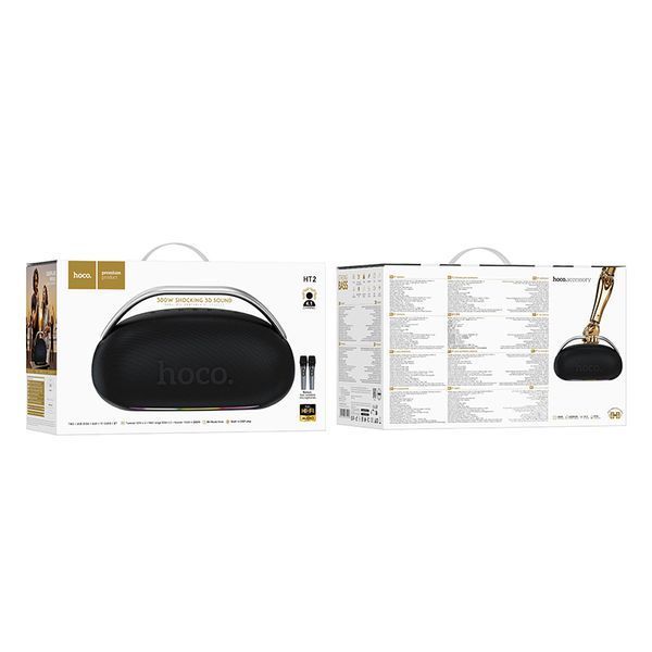 Портативна колонка HOCO HT2 Melody portable BT speaker Black 546294894 фото