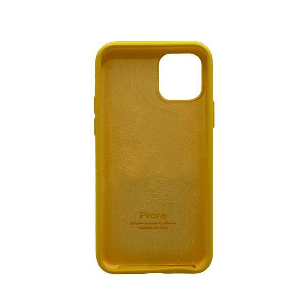 Чохол для смартфона Silicone Full Case AA Open Cam for Apple iPhone 11 Pro кругл 56,Sunny Yellow 234056428 фото