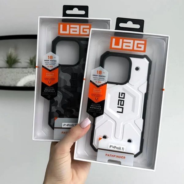 Чохол для смартфона UAG AAA Pathfinder Mag for Apple iPhone 16 Pro Max Army White 822266365 фото