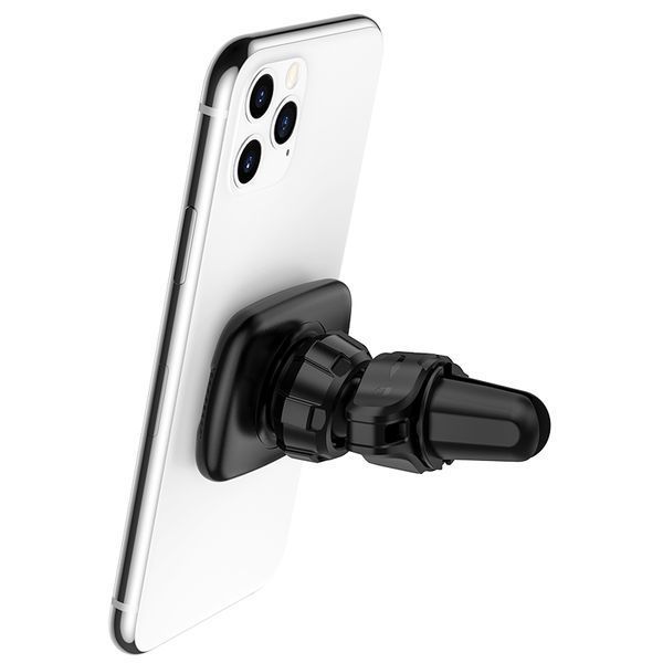 Автодержатель для телефона HOCO CA65 Sagittarius series air outlet magnetic car holder Black 103644859 фото