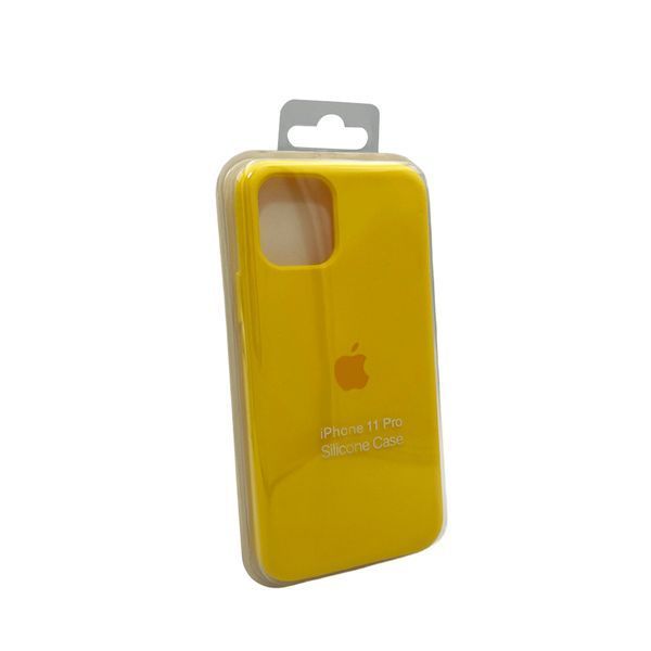 Чохол для смартфона Silicone Full Case AA Open Cam for Apple iPhone 11 Pro кругл 56,Sunny Yellow 234056428 фото