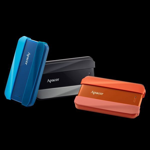Зовнішній жорсткий диск PHD External 2.5'' Apacer USB 3.2 AC533 4Tb Black (color box) 182648340 фото